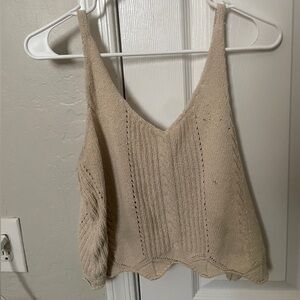 carly jean los angeles 100% cotton knit tank